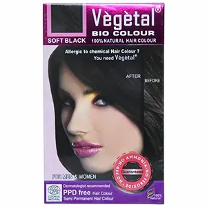 Vegetal Bio Colour-Soft Black 50 Gm