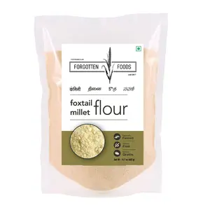 Forgotten Foods Foxtail Millet Flour - 400g x Pack of 2 - 800 Grams