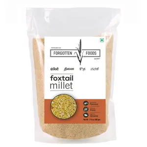 Forgotten Foods Foxtail Millet Whole Grains 900 grams  - 900 Grams