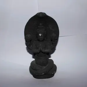 Patanjali Stone Statue - Stone Statue from Odisha 8 inch
