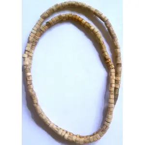 ISKCON Tulsi Bead Single Layer Kanthi Mala for Neck - Tulasi Beads - Small Beads