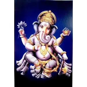 Lord Ganesh FINE Art Paper Print Poster and Sticker
