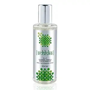 Modicare Schloka 3 in 1 Cleanser Toner and Make up Remover with Green Tea and Chamomile