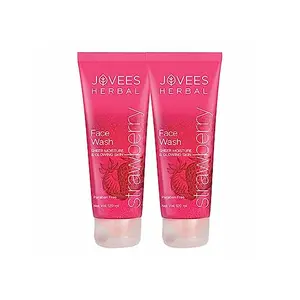 Jovees Face Wash - Strawberry 120ml (Pack of 2)