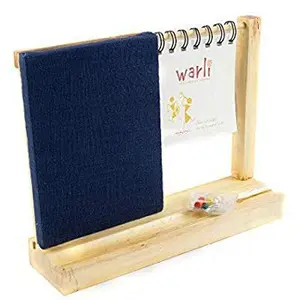 IVEI Warli Utility Desk Calendar with a pinboard - Desk Organizer - Office Calendar