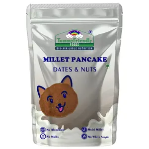 TummyFriendly Foods Aluminium-Free Millet Pancake Mix with Dates and Nuts 800 g 