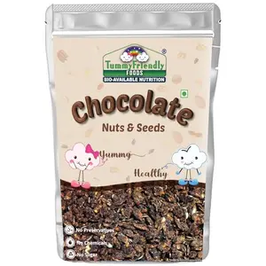 Tummy Friendly Foods Chocolate Nuts and Seeds Mix - 100g. Healthy Snacks for kids & Adults