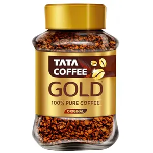 Tata Coffee Gold Original Instant & Pure Coffee Jar 95g / 100g (Weight May Vary)