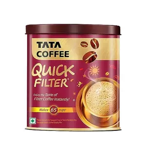 Tata Coffee Quick Filter Tin 100G Powder Coffee Can