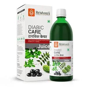 Krishna's Juice - 1000 ml | Blend of 11 herbs Methi Amla Karela Jamun Kutki Guduchi & 5 other herbs to manage sugar levels | Health Drink | Made in India