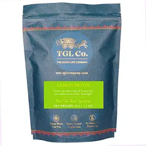 TGL Co.Lemon Detox Green Tea Loose Leaf (50 Gm)