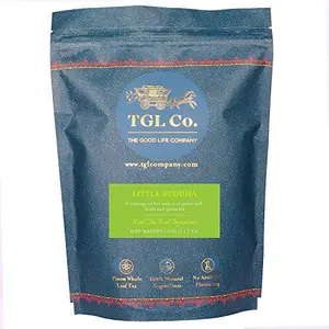 TGL Co.Little Buddha Green Tea Bags / Loose Tea Leaf (400 Gm) Pack of 2