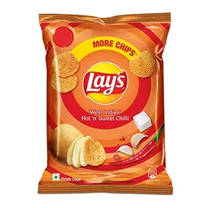 Lay's Lays West Indies' Hot N' Sweet Chilli Chips 28 Gram