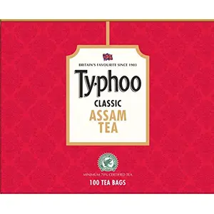 Typhoo 1 Classic Assam Tea 100 Tea Bags