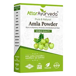 Pure Amla Powder for Hair Growth 100% Pure and Natural No Preservatives Reduces the Appearance of Skin Blemishes 8.8 Ounce