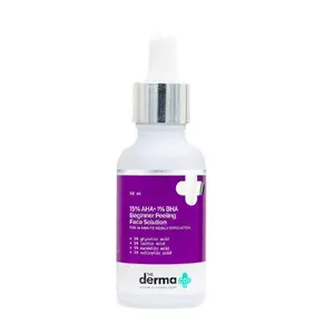The Derma Co 15% AHA+1% BHA Beginner Peeling Face Solution -30 ml