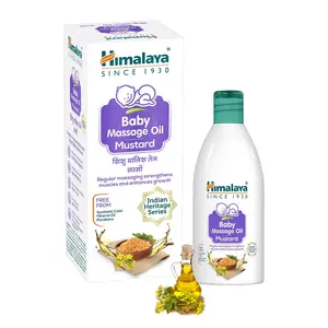 Himalaya Herbals Baby Massage Oil - Mustard -100 ml