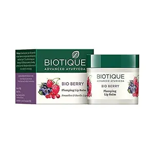Biotique Advanced Ayurveda Bio Berry Plumping Lip Balm -12 gm