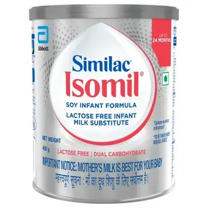 Similac Isomil Soy Infant Formula, Up to 24 Months -400 gm