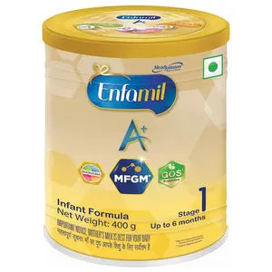 Enfamil A+ Infant Formula (0 to 6 months) Stage 1 -400 gm
