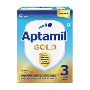 Aptamil Follow Up Infant Formula From 12 Months Onwards Stage 3 -400 gm