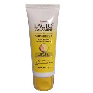 Lacto Calamine Daily Sunshield Matte Look Sunscreen SPF 50 PA +++ -50 gm