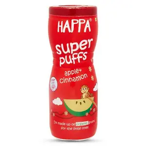 Happa Multigrain Apple & Cinnamon Melts Super Puffs (8 Months+) -40 gm
