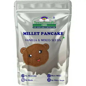 TummyFriendly Foods Aluminium-Free Millet Pancake Mix - Vanilla Mixed Seeds -800 gm