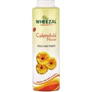 Wheezal Calendula Nector Prickly Heat Powder -Pack of 6 - 100 gm