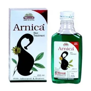 Wheezal Arnica hair Treatment with Jaborandi & Brahmi -450 ml