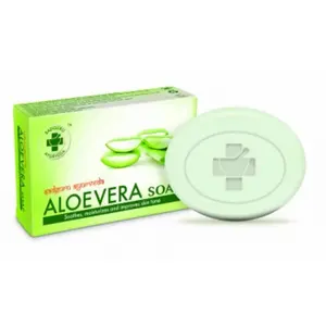 Sadguru Ayurveda Aloevera Soap -Pack of 6 - 75 gm