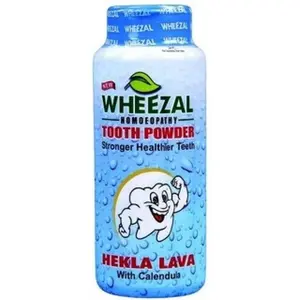 Wheezal Hekla Lava Tooth Powder -100 gm
