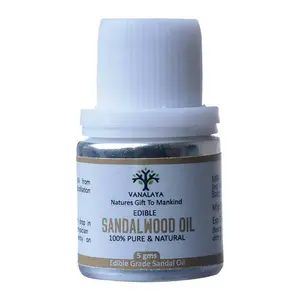Vanalaya Edible Sandalwood Oil -5 gm