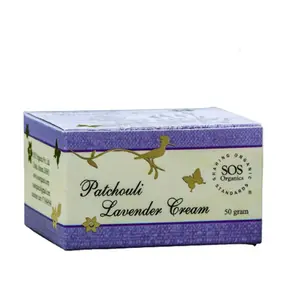 SOS Organics Patchouli Lavender Cream -50 gm