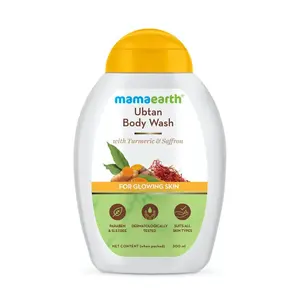 Mamaearth Ubtan Body Wash With Turmeric & Saffron for Glowing Skin -300 ml