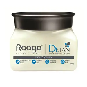 Raaga Professional De Tan Removal Cream With Kojic & Milk -500 gm