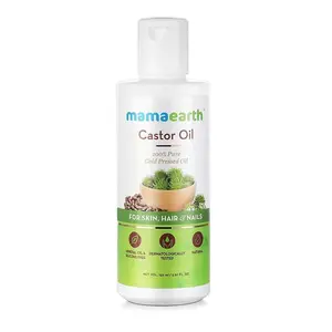 Mamaearth Castor Oil For Skin , Hair and Nails -150 ml