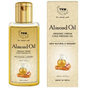 The Natural Wash organic Virgin Almond Oil -100 ml