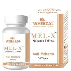 Wheezal Homeopathy Mel-X Melasma Tablets -30 Tabs