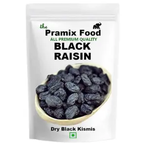 Pramix Food Black Raisins Dry Black Kismis -800 gm