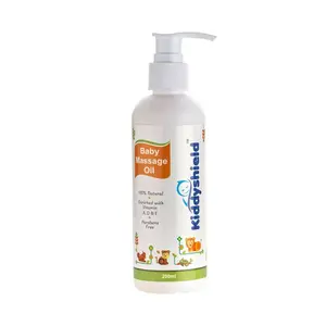 Kiddyshield Baby Massage Oil (Age 0-12 Years) -200 ml - Pack of 1