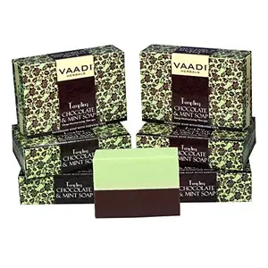 Super Value Tempting Chocolate and Mint Soap Deep Moisturising Therapy 75gms x 6