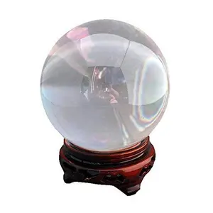 Vastu Crystal Gazing Ball Showpiece (100 mm 14 cm)