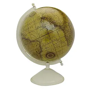 12.5" Desktop Rotating Globe World Ocean Earth Geography Globes Table Decor - Perfect for Home, Office & Classroom By Globes Hub