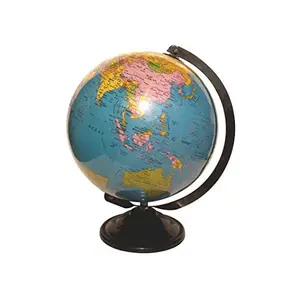 8" Star Educational Laminated Unique Antiique Look Desk and Table Top Political World Globe , Desk Globe , Political Globe , Study Globe By Globes Hub