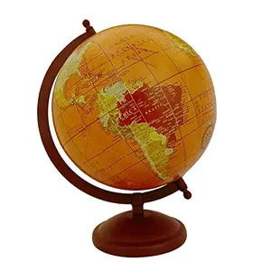11.2" Desktop Rotating Globe Table Decor World Ocean Geography Earth Globes - Perfect for Home, Office & Classroom By Globes Hub