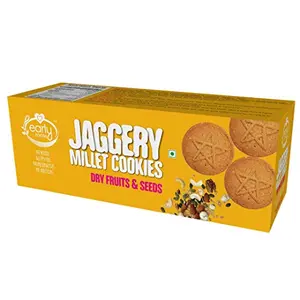 Dry Fruit Jaggery Cookies - kidsss Snack Ms 150 G