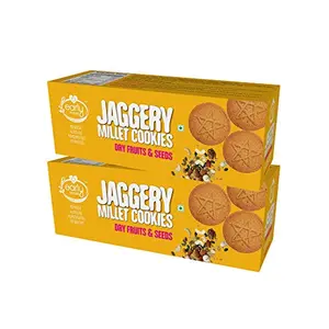 Dry Fruit Jaggery Cookies 2 X 150 G