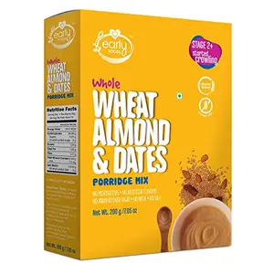 Whole Wheat Almond Date Porridge Mix 200G