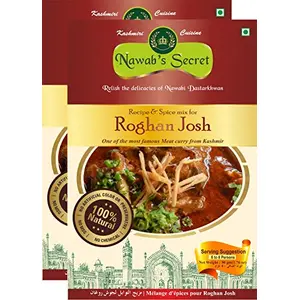 Nawab's Secret Roghan Josh 50 gm{Pack of 2} | Kashmiri Mutton/Lamb Curry